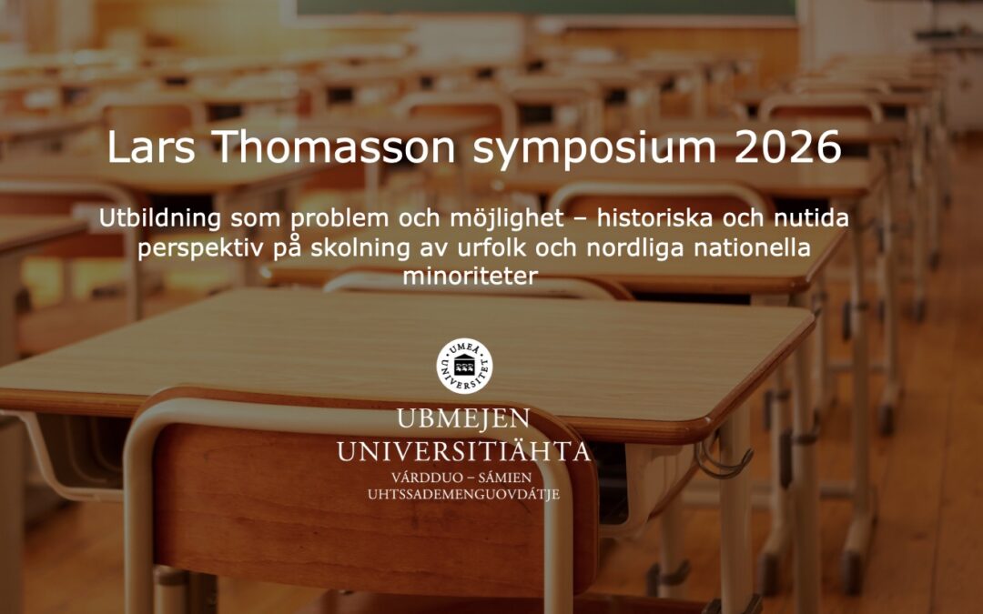 Lars Thomasson symposium 2026 – Utbildning som problem och möjlighet3 mar kl 13.00-15.30